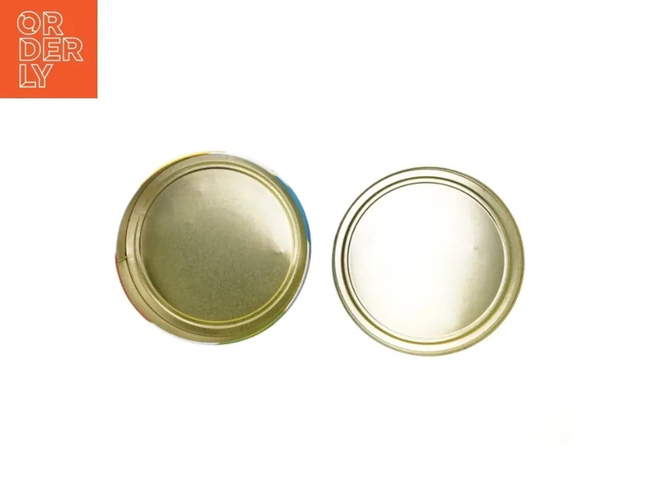 Billede 5 - Twist metaldåse fra Twist (str. Ø 19,5 cm længde 8 cm)