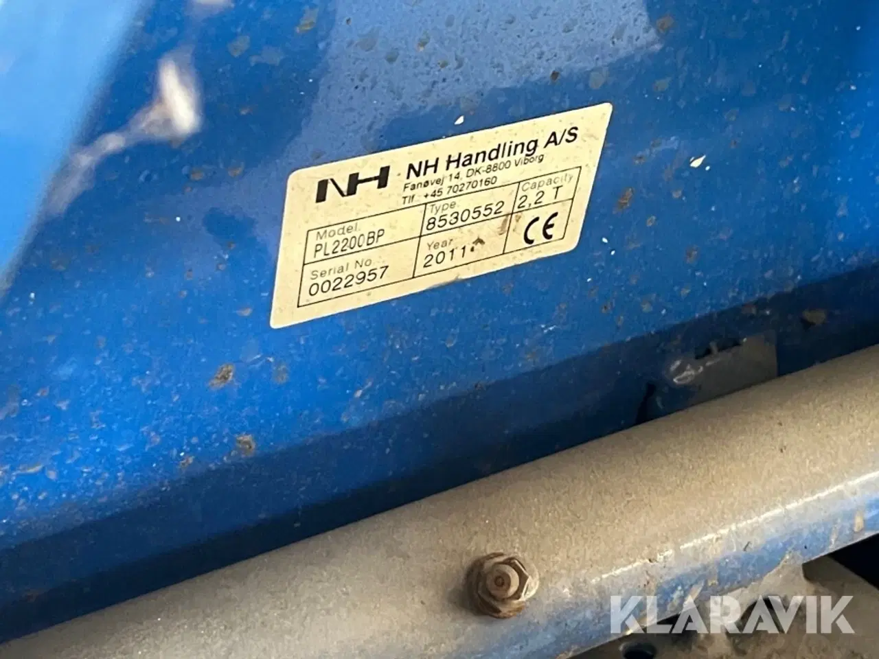 Billede 11 - Palleløfter NH PL2200