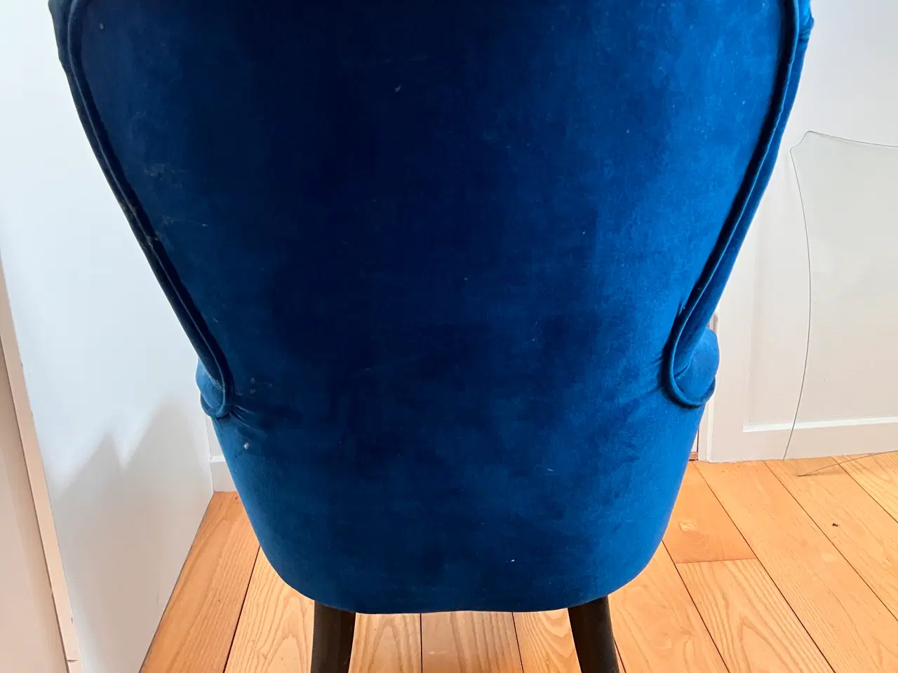 Billede 2 - Blå plys lænestol fra IKEA – REMSTA