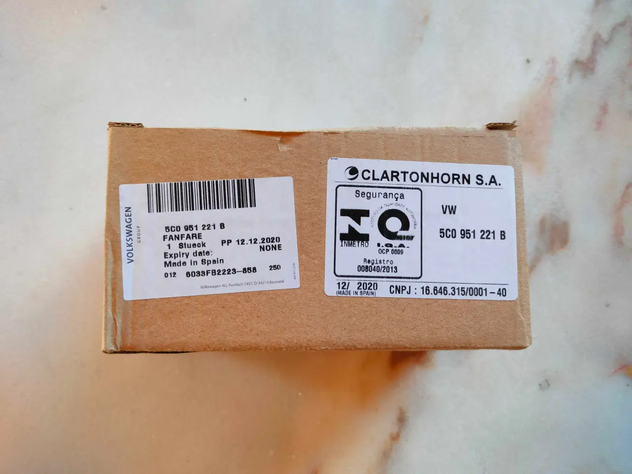 Billede 2 - Horn original VW / Skoda / Seat 