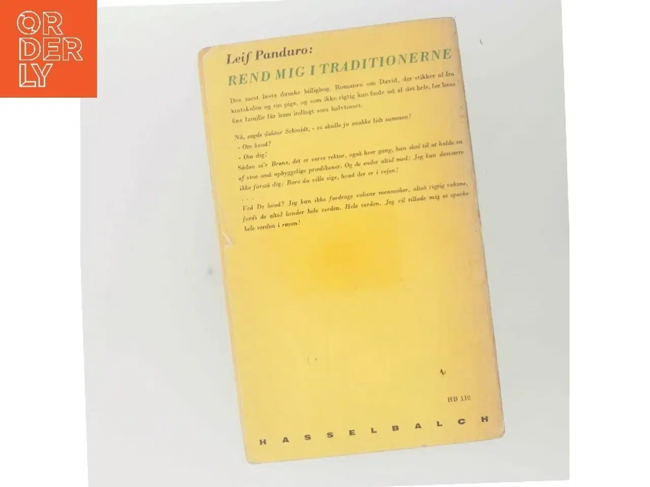 Billede 3 - Rend mig i traditionerne af Leif Panduro (Bog)