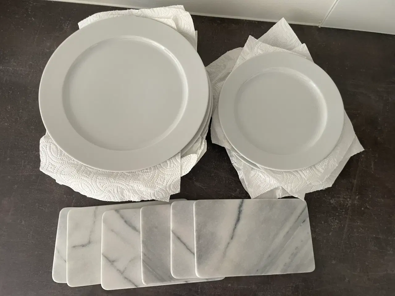 Billede 2 - Eva Trio Tallerkner og marmor smørbrikker
