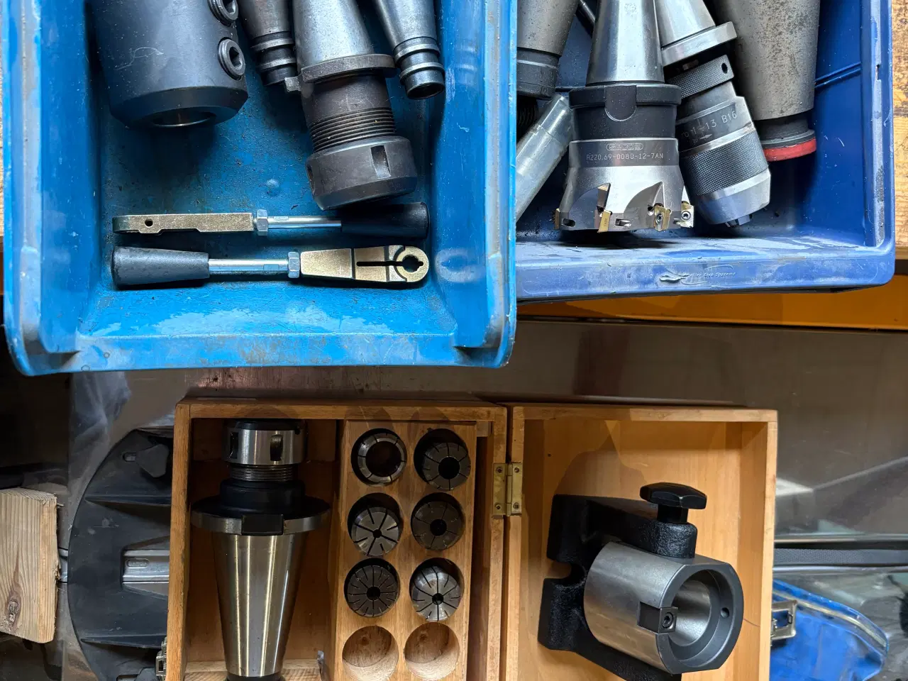 Billede 2 - Diverse værktøjer til fræser