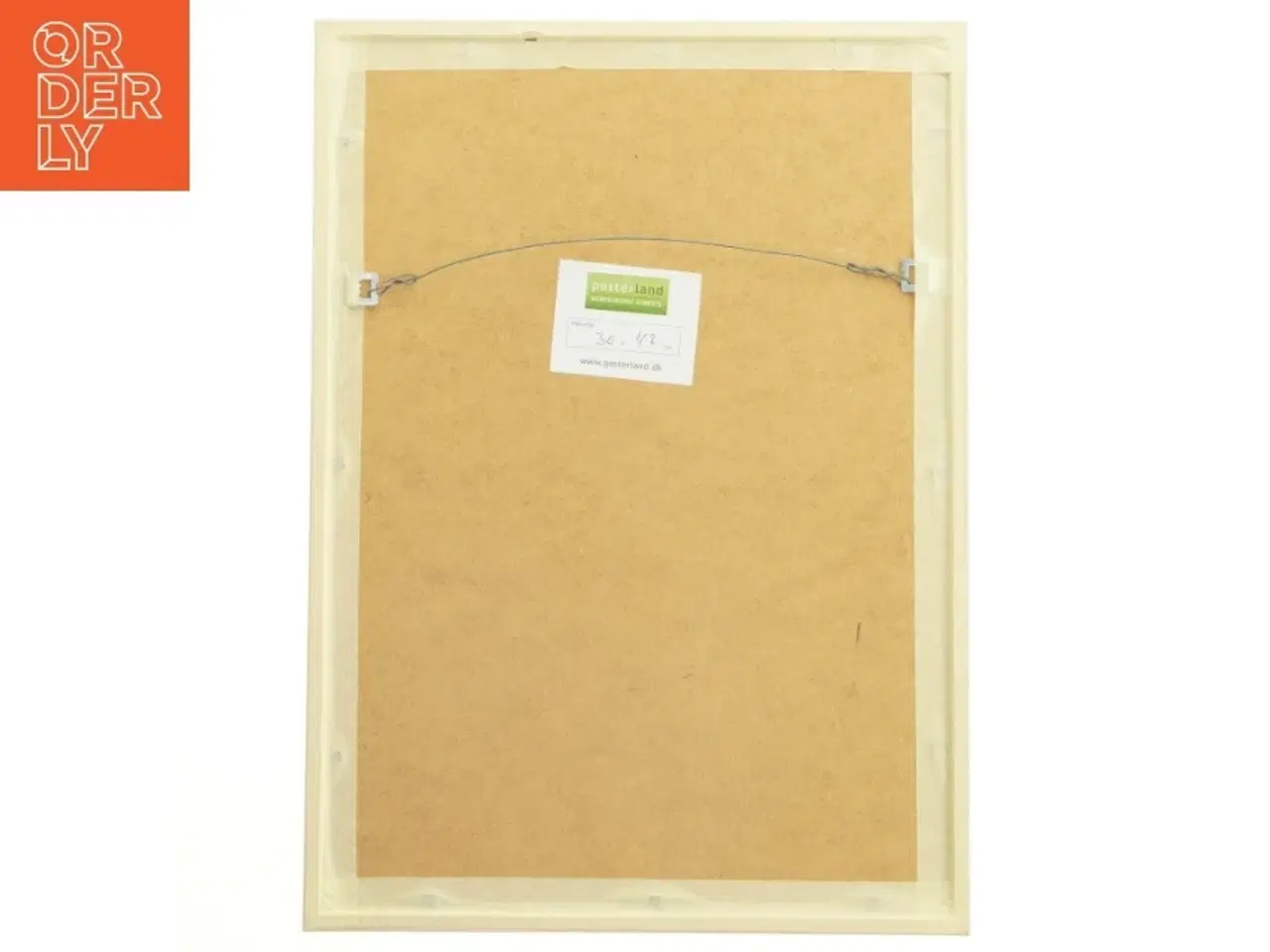 Billede 2 - Plakat med træ i ramme (str. 30x42 cm)