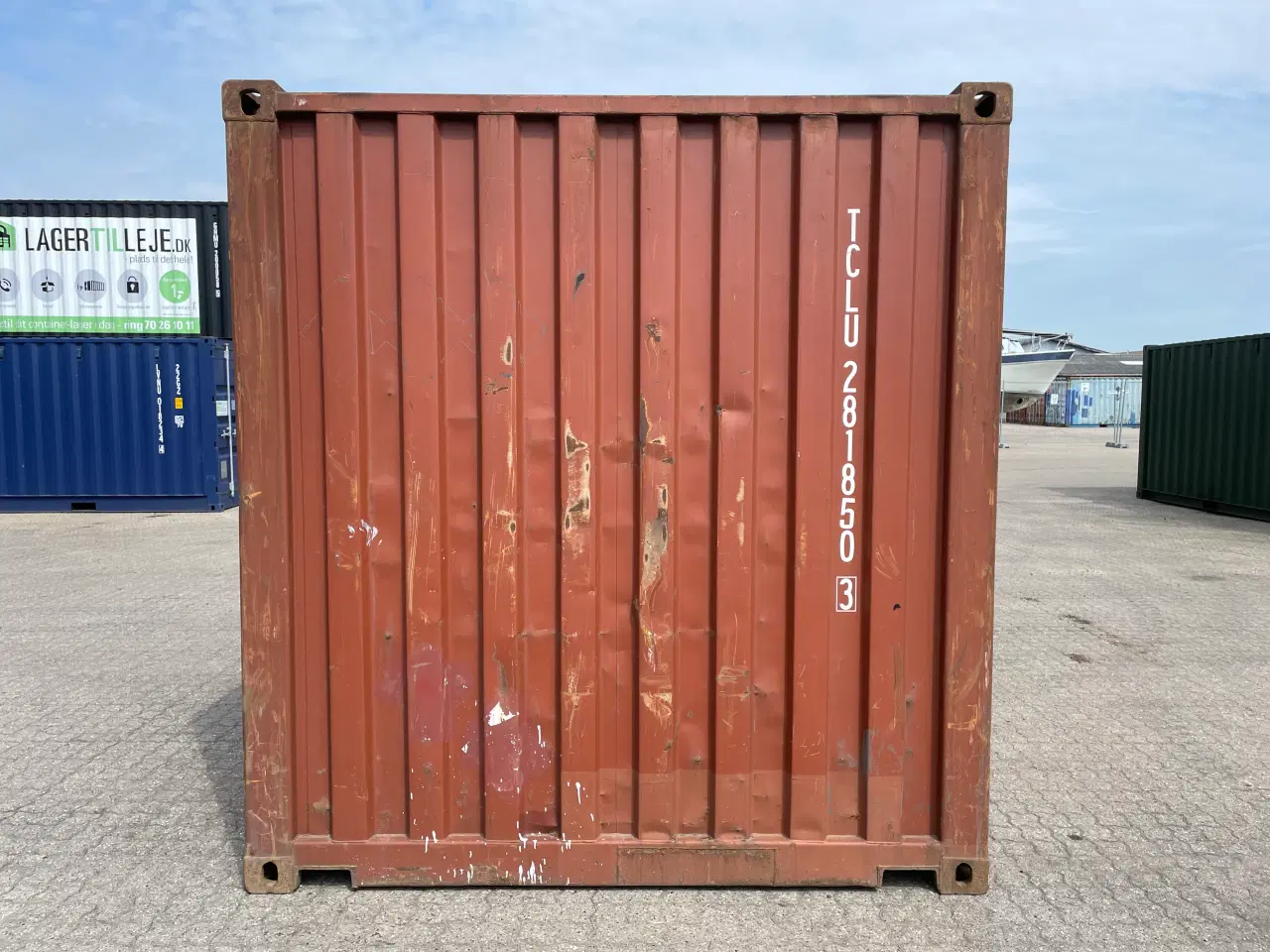 Billede 4 - 20 fods Container- ID: TCLU 281850-3
