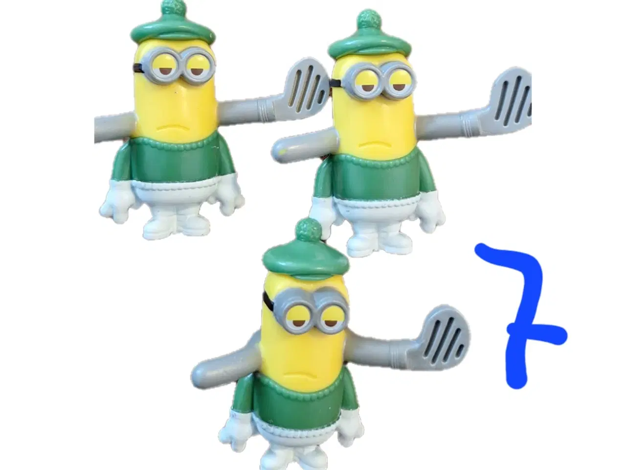 Billede 7 - Minions figurer 6-7cm høje