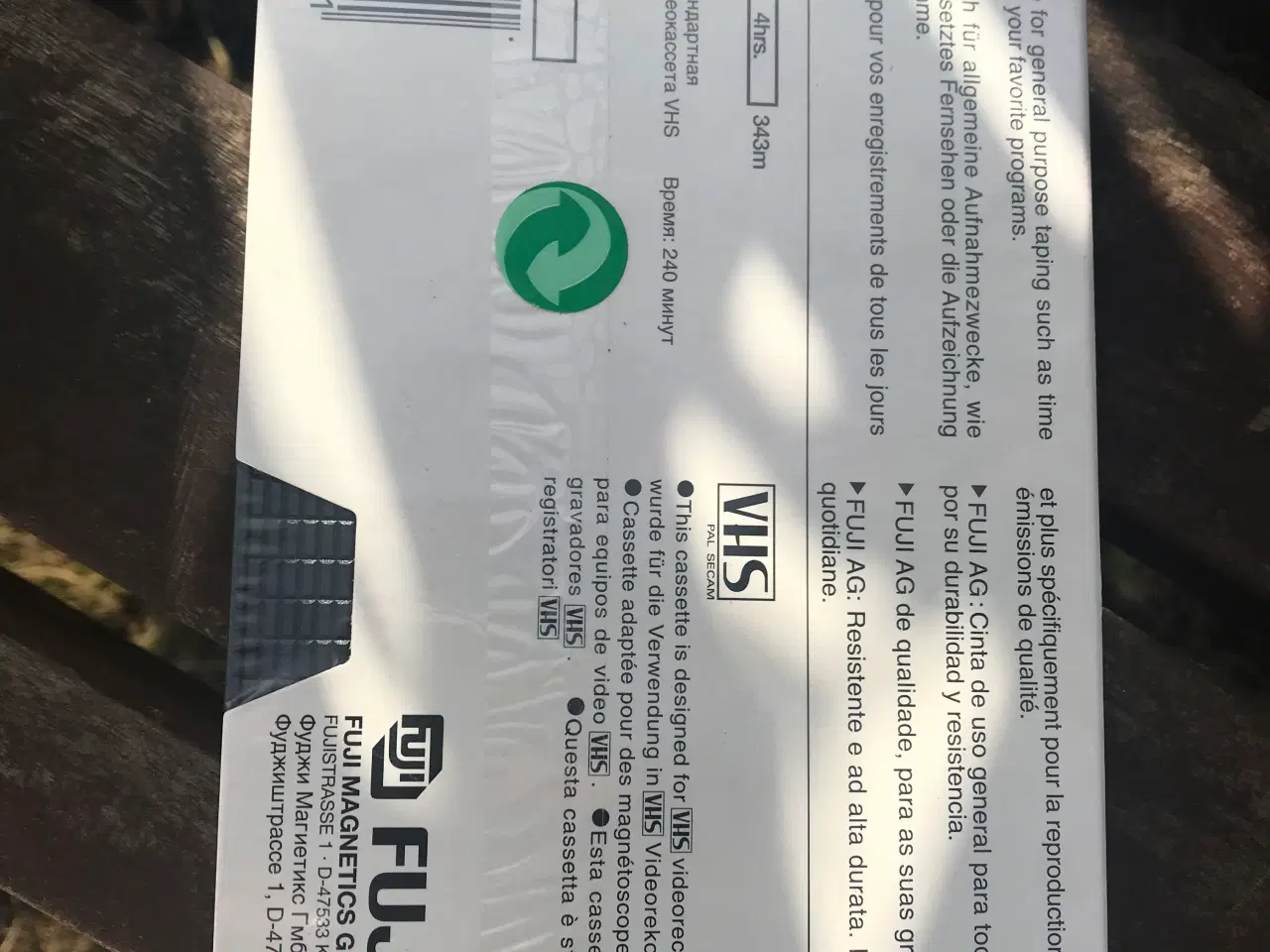 Billede 2 - Gratis UÅBNET Fuji VHS bånd