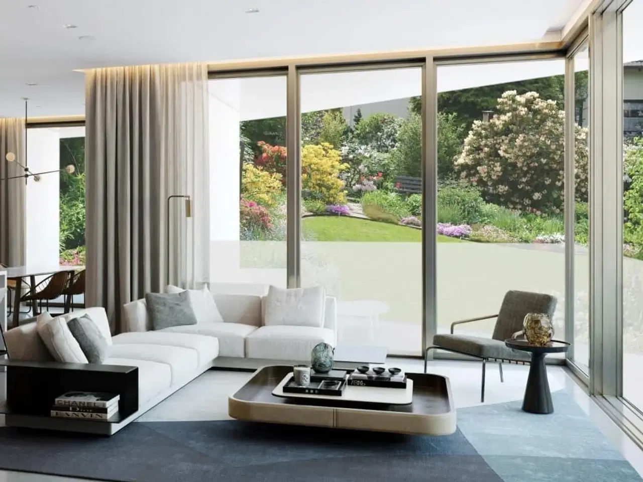 Billede 7 - Vinduesfolie 0,9x10 m PVC matteret grå