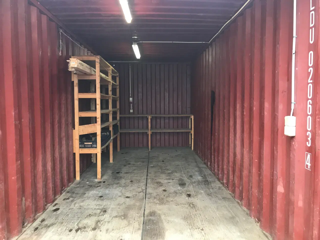 Billede 1 - Container, 20 fods, med indlagt el