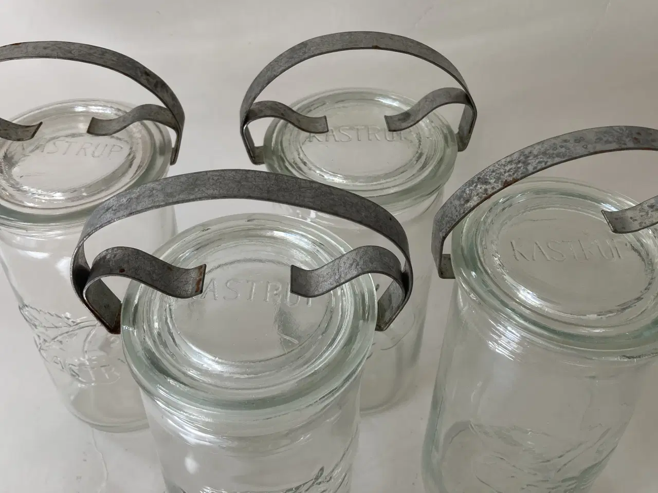 Billede 2 - ½L Kastrup Sylteglas / Henkogningsglas + ekstra lå