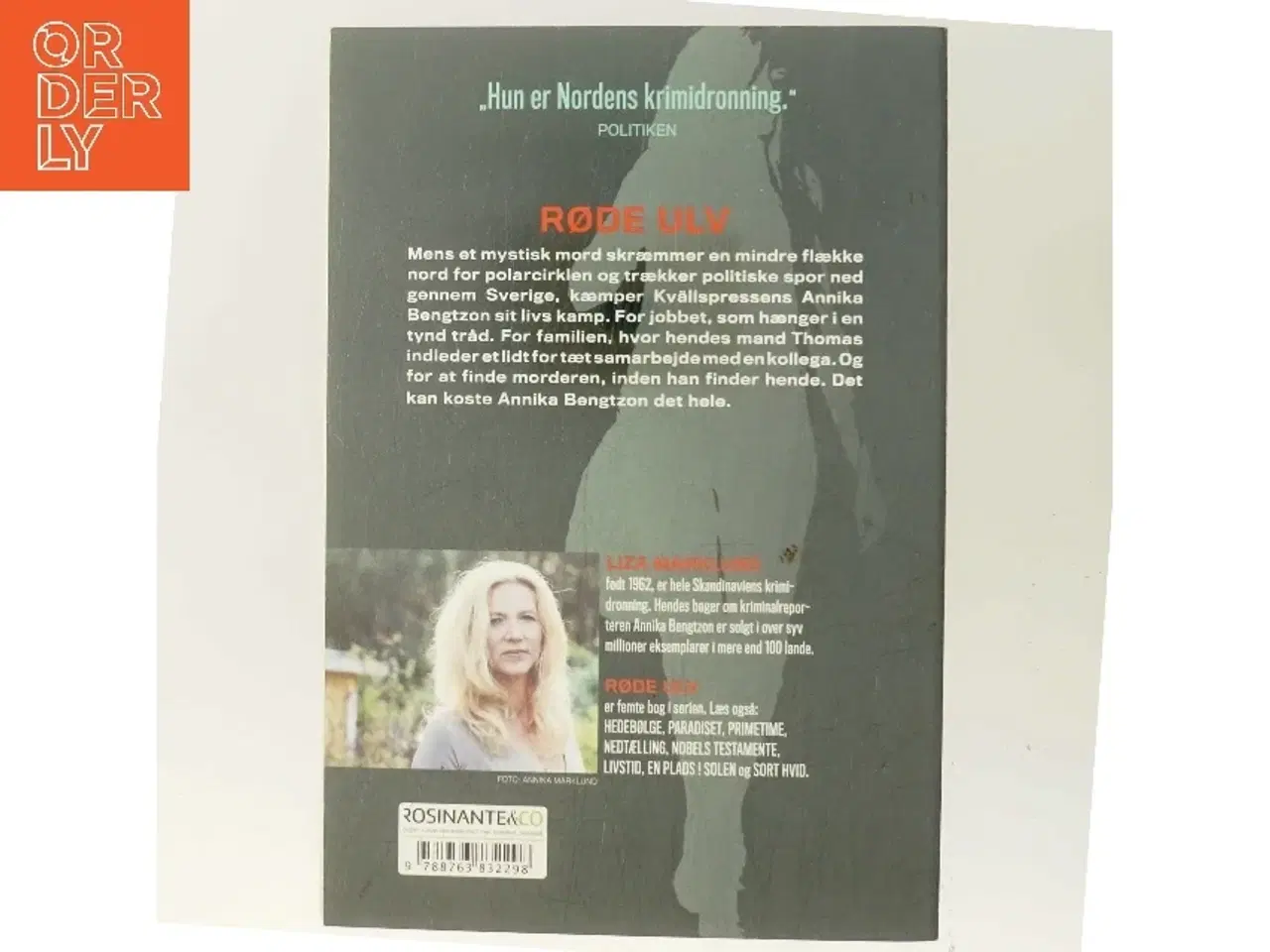 Billede 3 - Røde Ulv : krimi af Liza Marklund (Bog)