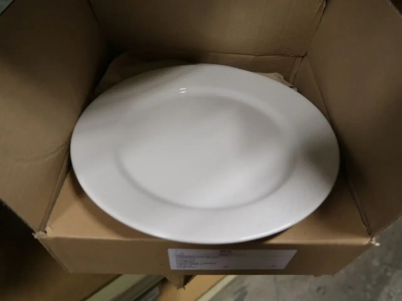 Billede 1 - 12 stk. Tallerken flad Fasett 250 mm Porsgrund