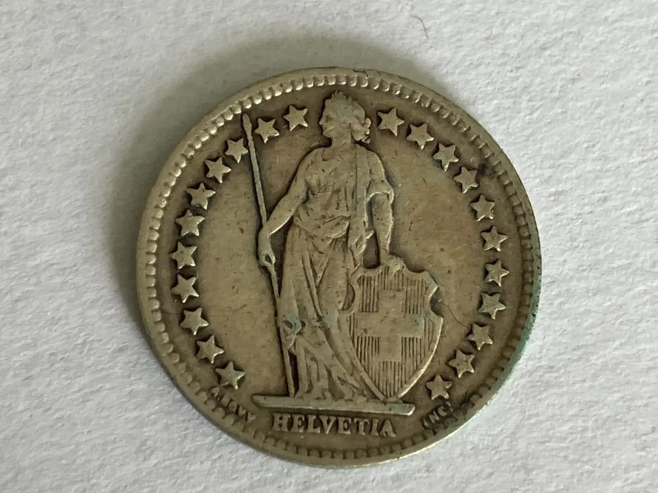 Billede 2 - 1/2 Franc Switzerland 1937