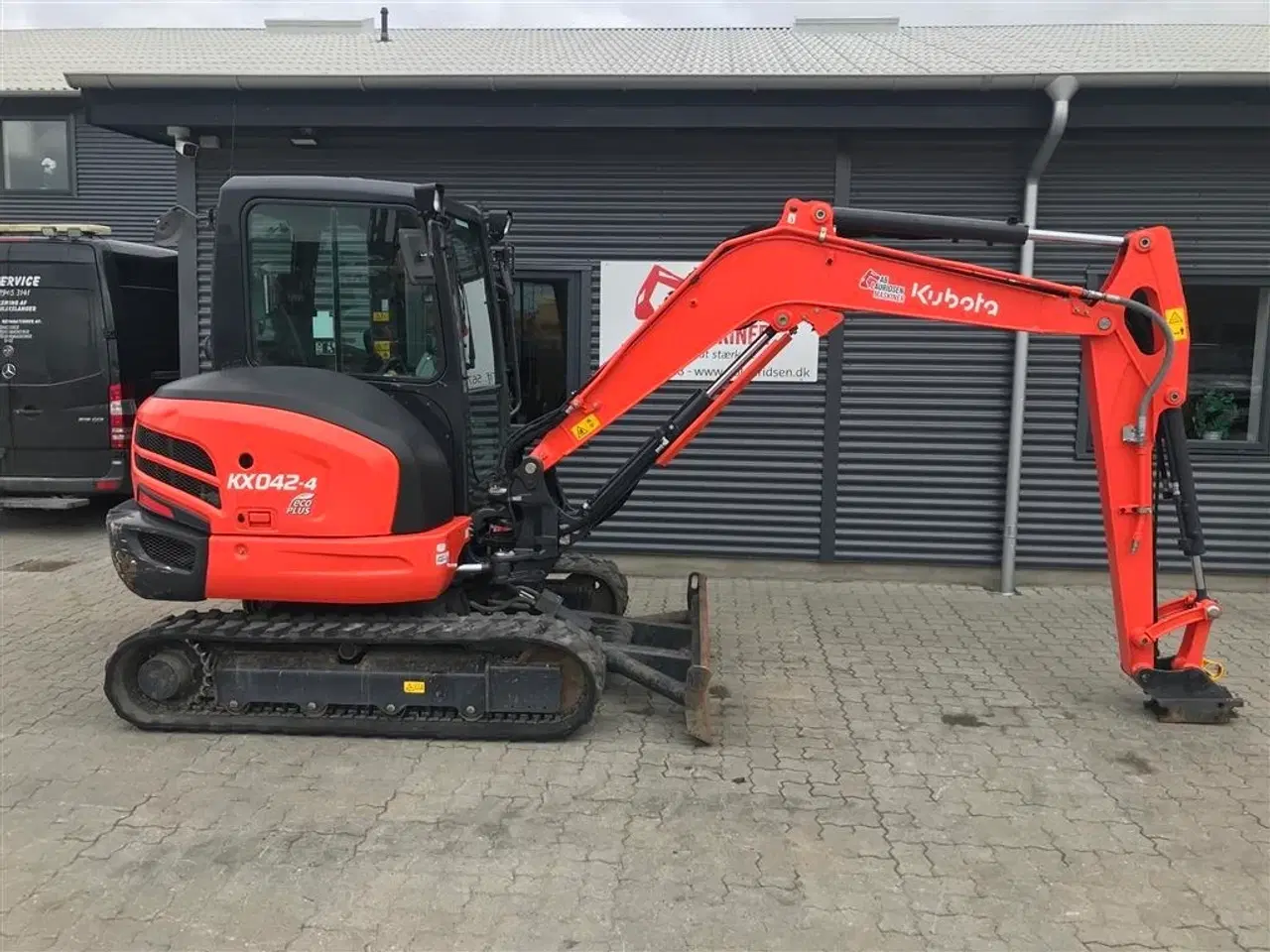 Billede 1 - Kubota KX42-4 hydraulisk skovlskifte