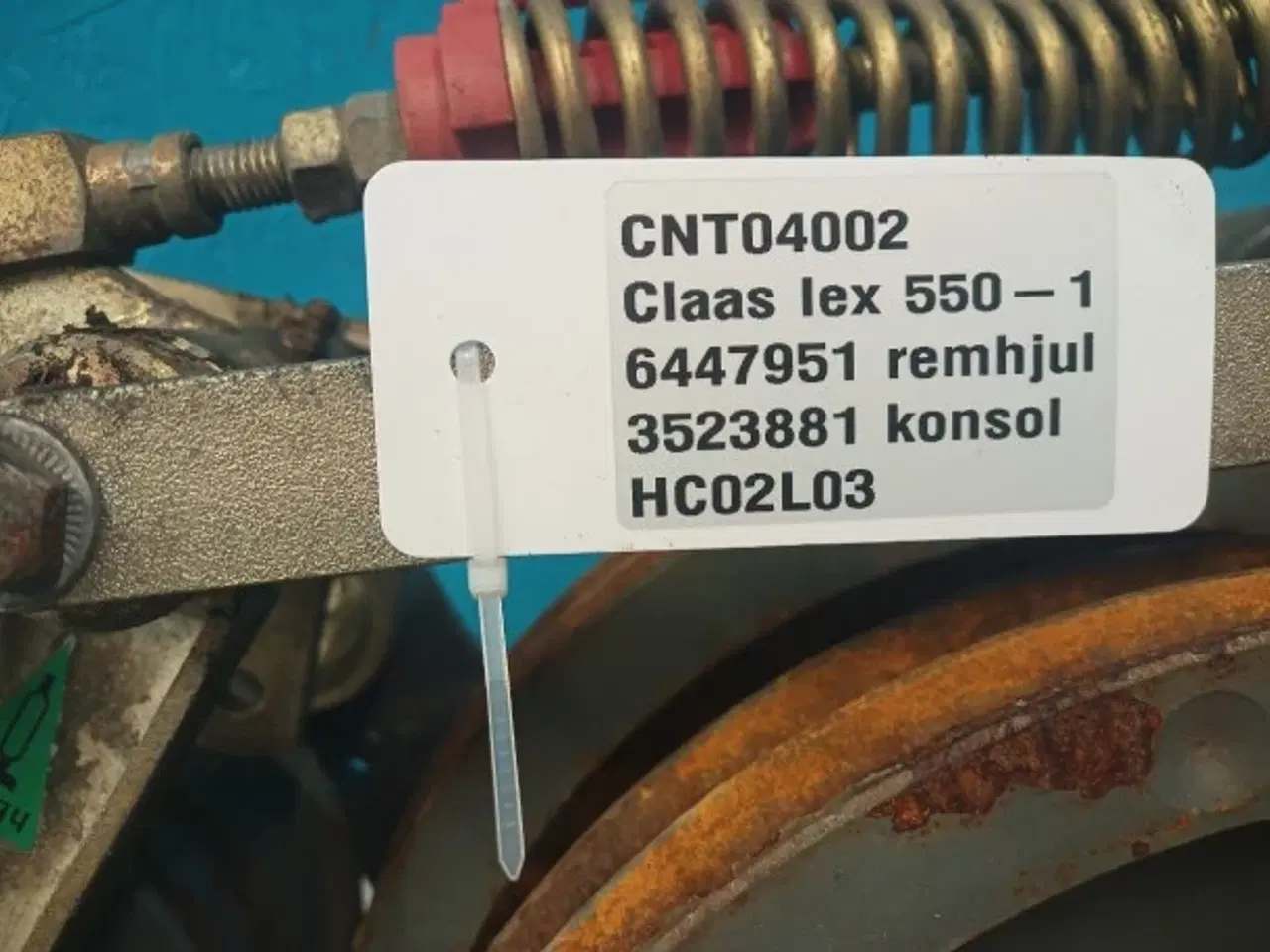 Billede 5 - Claas Lexion 550 Snitter mellemtræk