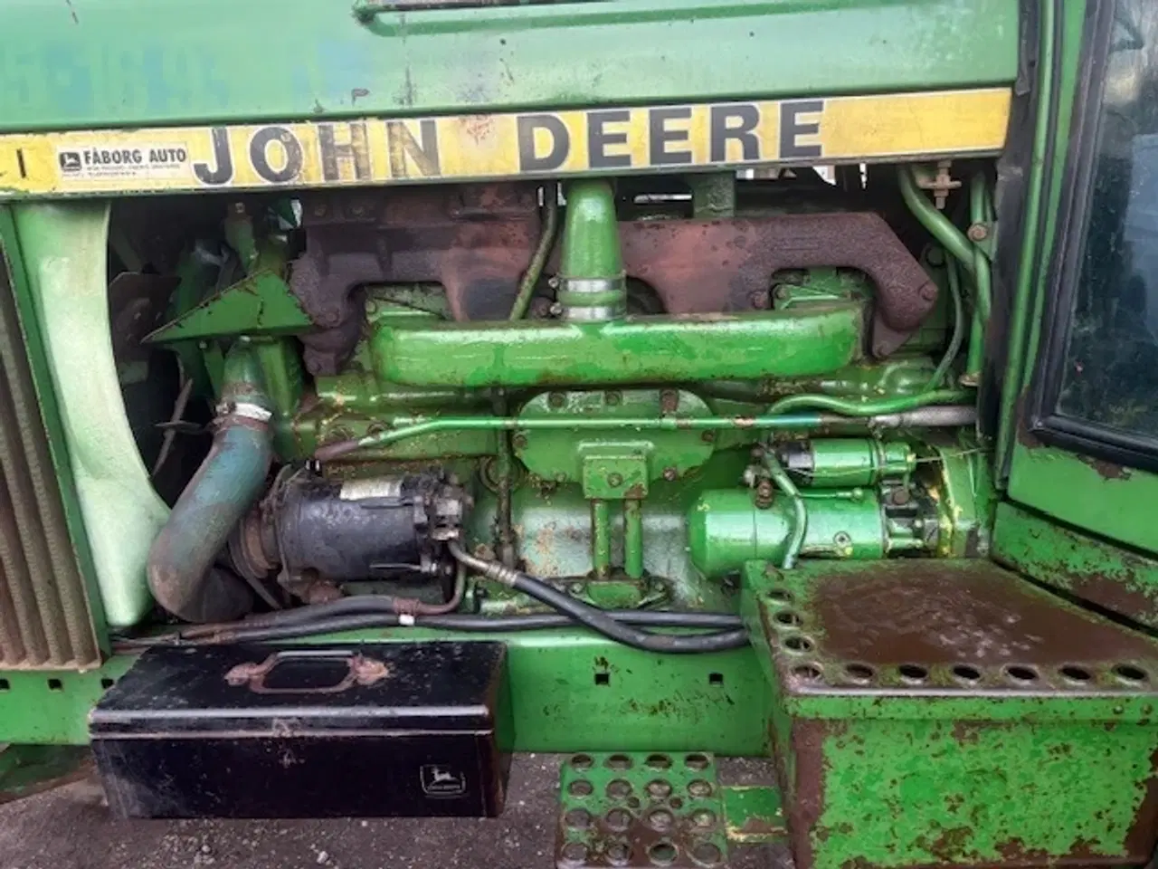 Billede 11 - John Deere 4240 STÅR HELT ORIGINAL I LAK OG ALT