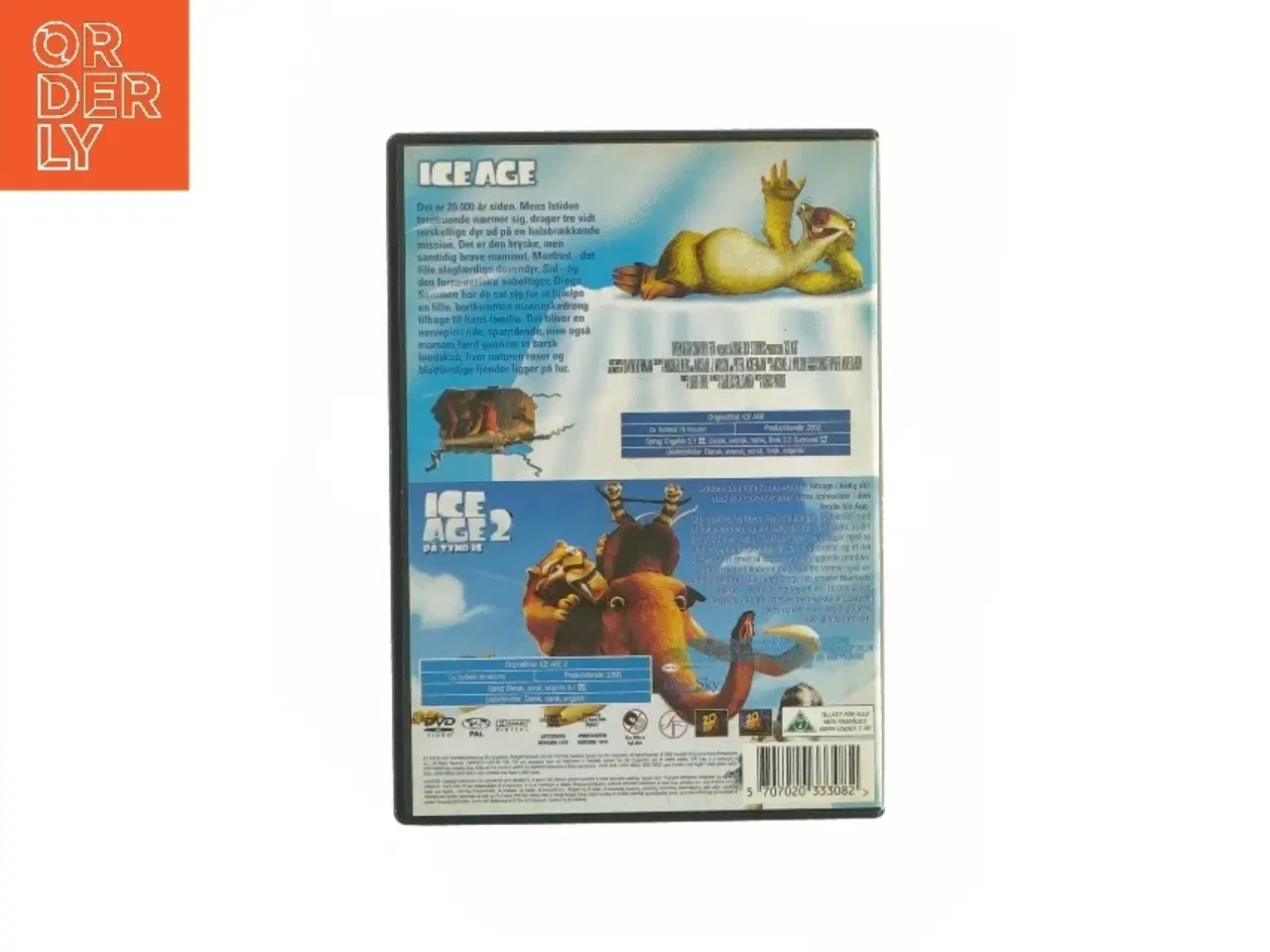 Billede 2 - Ice age 1 og Ice age 2 - 2 film i 1 (DVD)