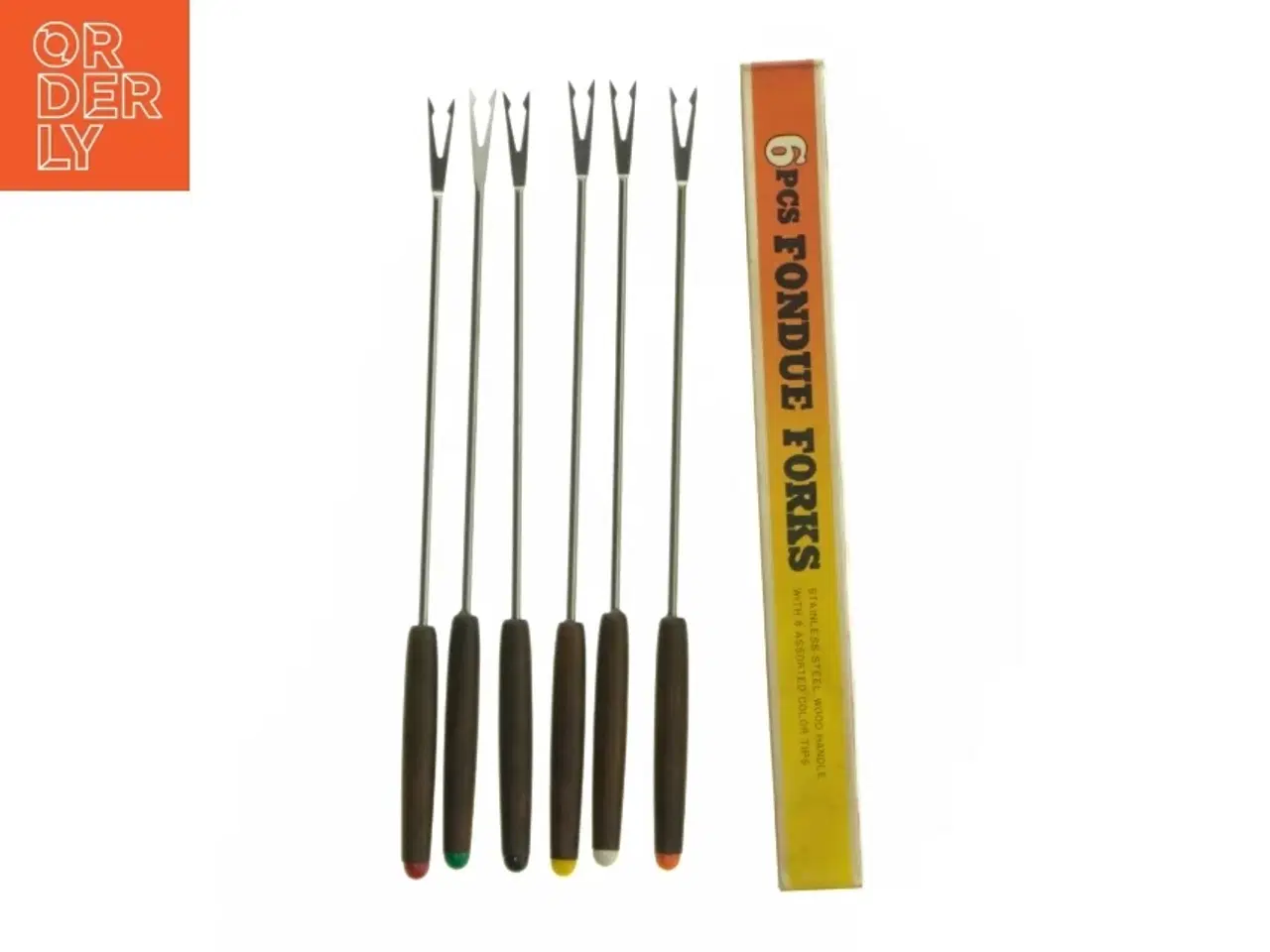 Billede 1 - Fondue gafler, sæt af 6 (str. 26 cm. 6 styk)