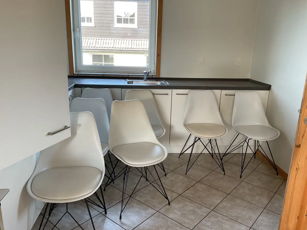 Billede 2 - Spisebord med 2 plader