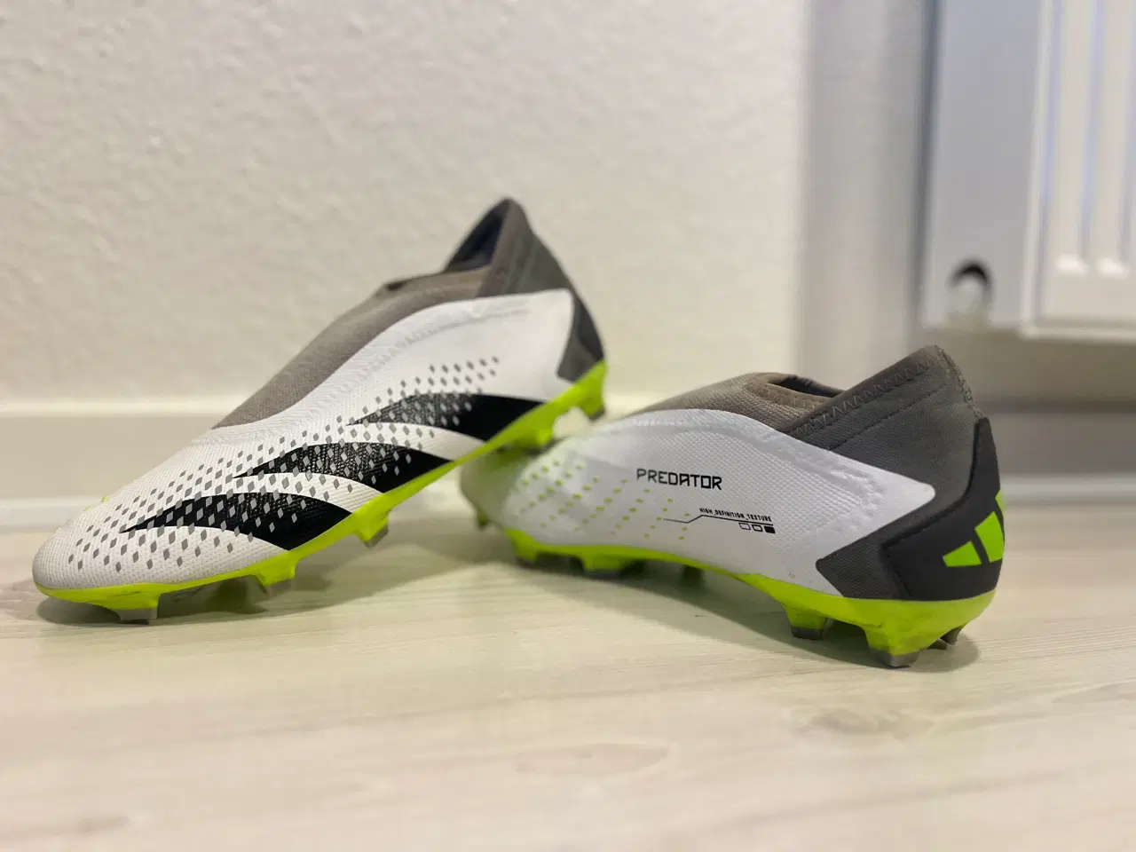 Billede 1 - Adidas Predator FREAK.1 Fodboldstøvler Hvid Grøn
