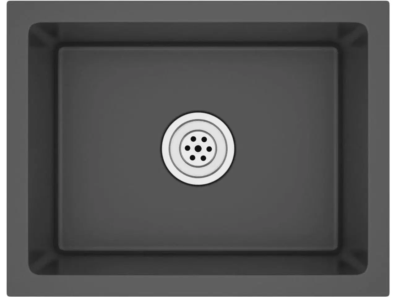 Billede 2 - Håndlavet køkkenvask rustfrit stål sort