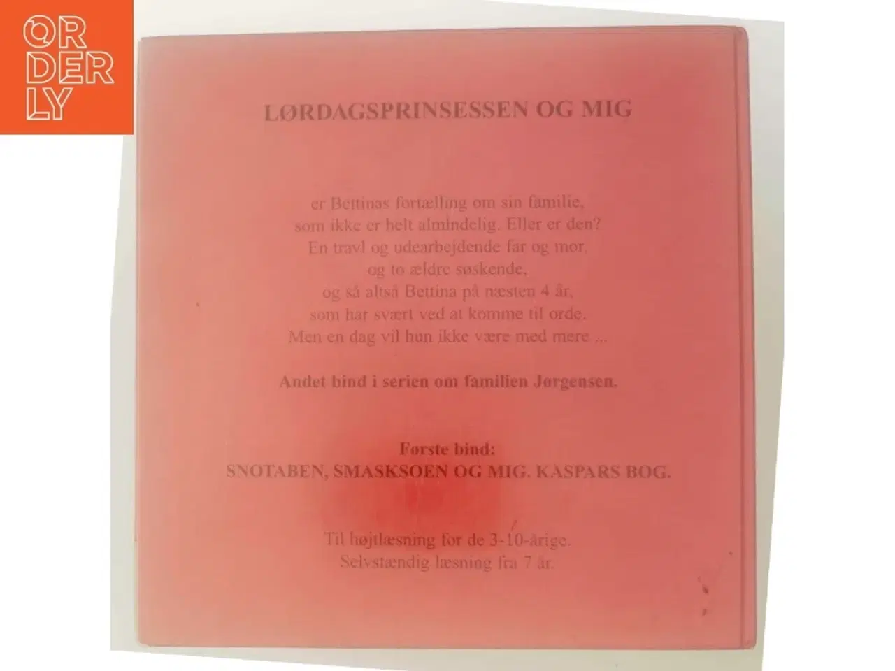 Billede 3 - Lørdagsprinsessen og mig af Bertill Nordahl (Bog)