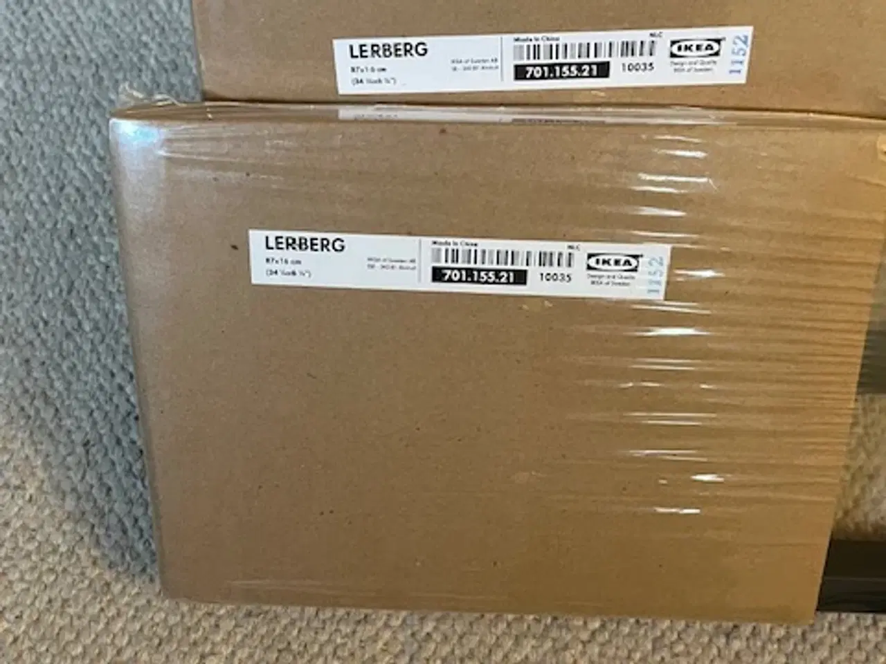 Billede 2 - 6 CD/dvd-holdere i metalgrå