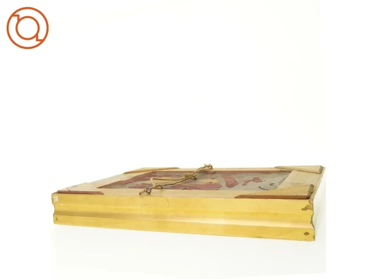 Billede 3 - Maleri med guldramme (str. 46 x 37 x 6 cm)