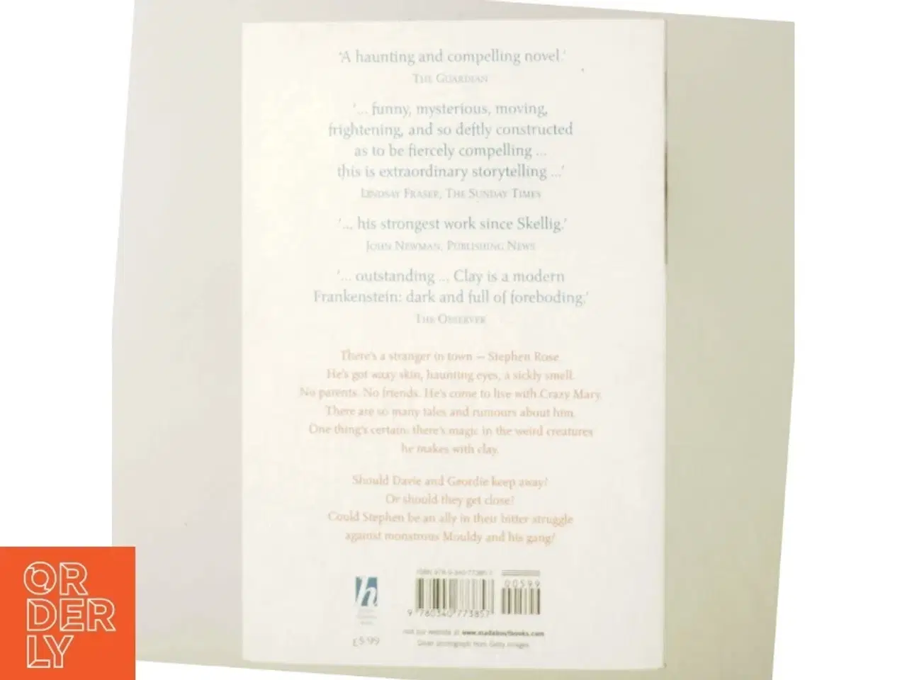 Billede 6 - Clay af David Almond (Bog)