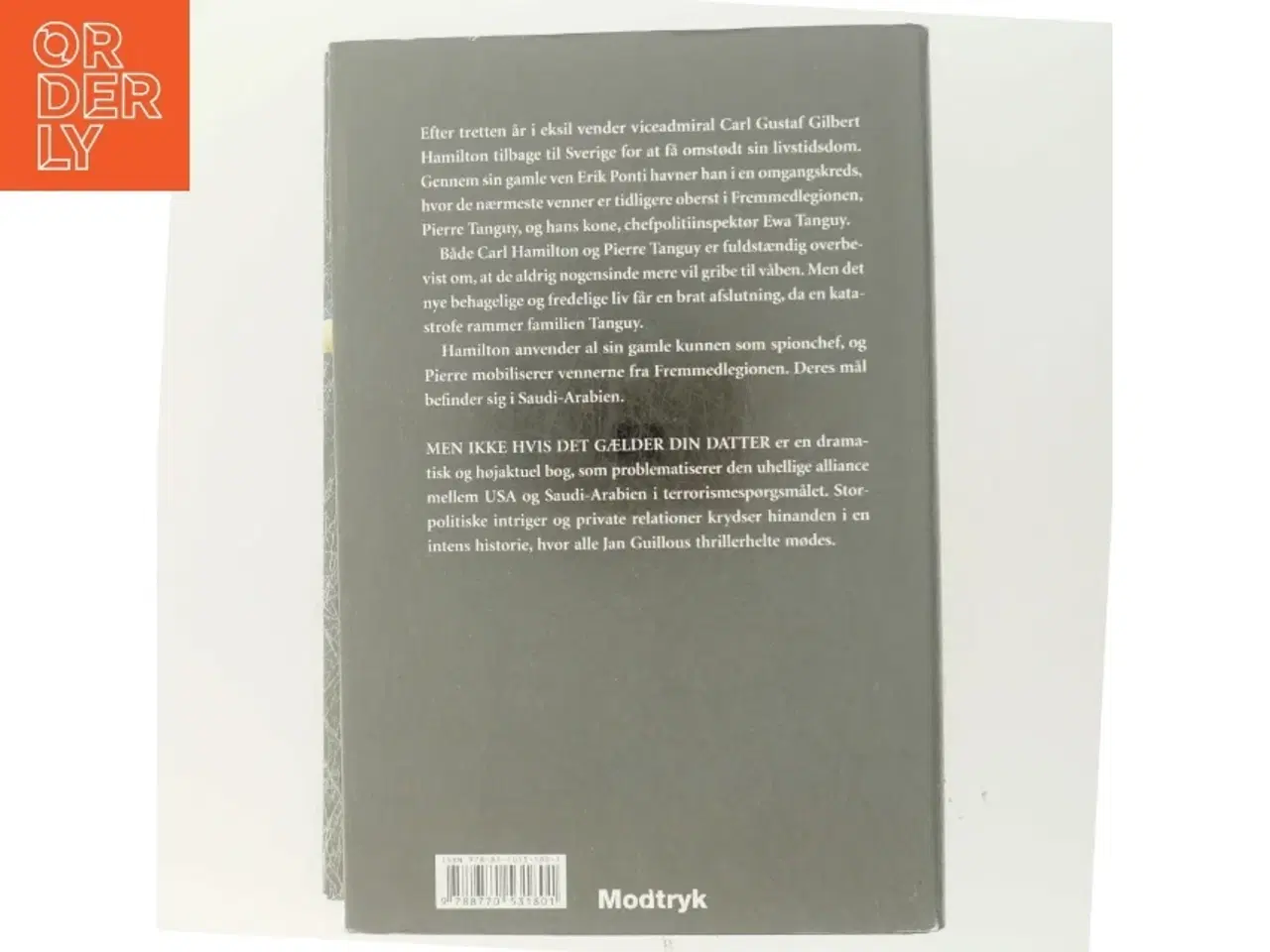 Billede 3 - Men ikke hvis det gælder din datter af Jan Guillou (Bog)