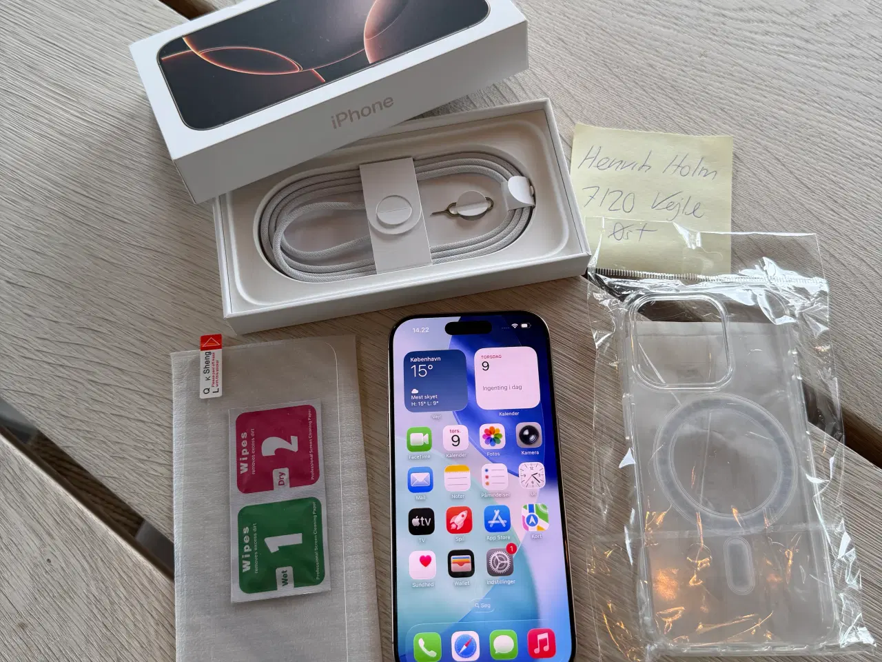 Billede 6 - iPhone 16 Pro 512 GB Desert Titanium.