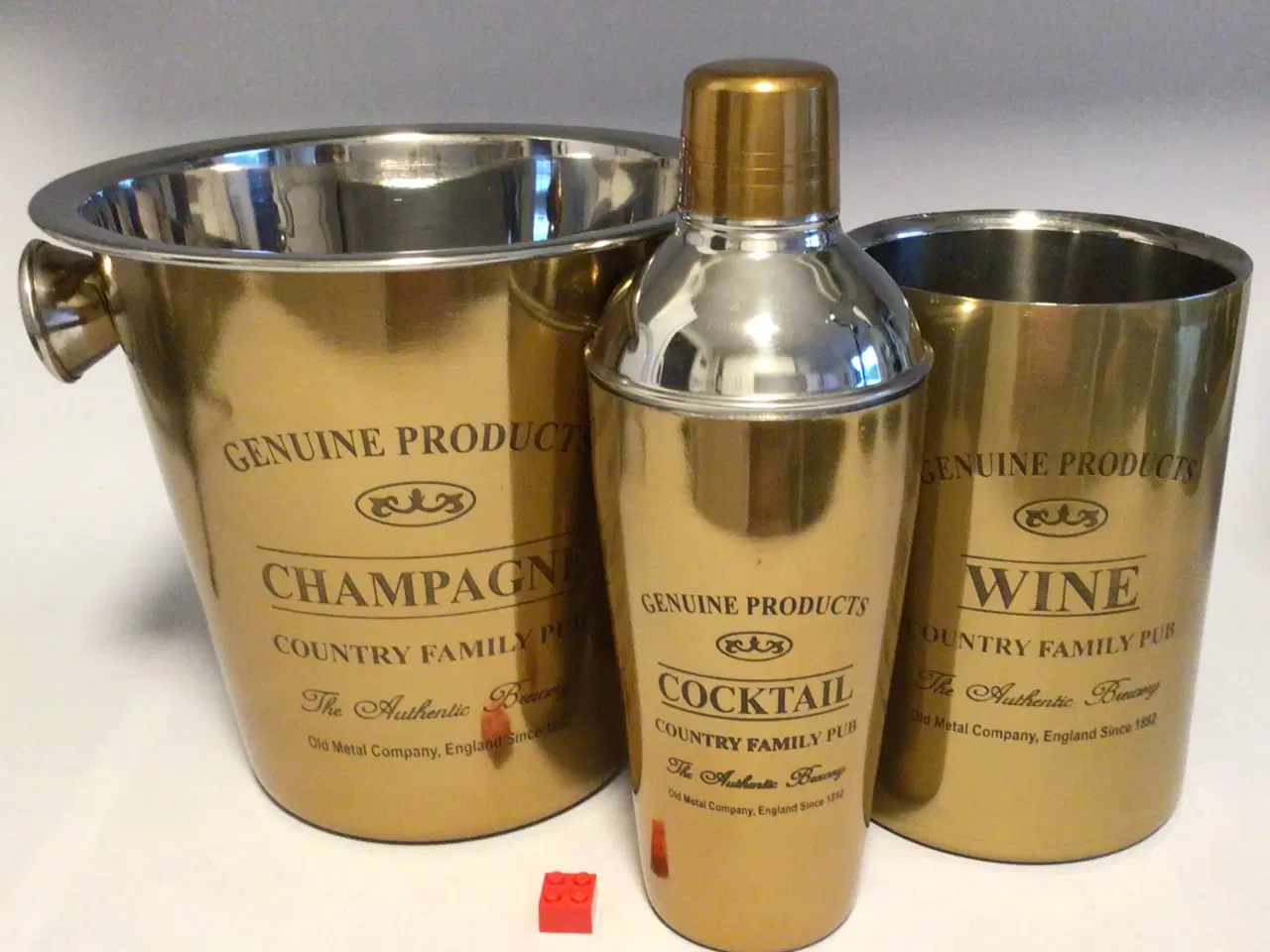 Billede 1 - Champagnekøler, vinkøler, cocktailshaker