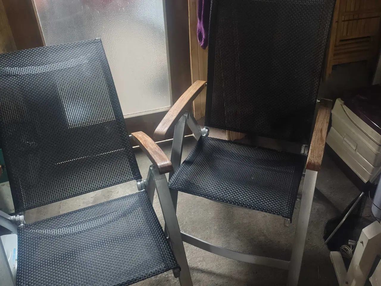 Billede 2 - 4 rigtig fine have klapstole