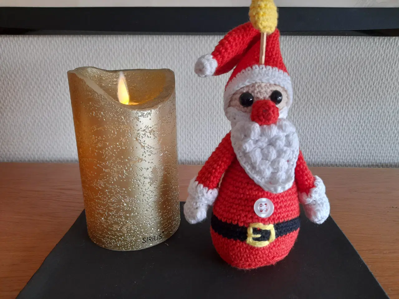 Billede 2 - Retro juleløber med nisser