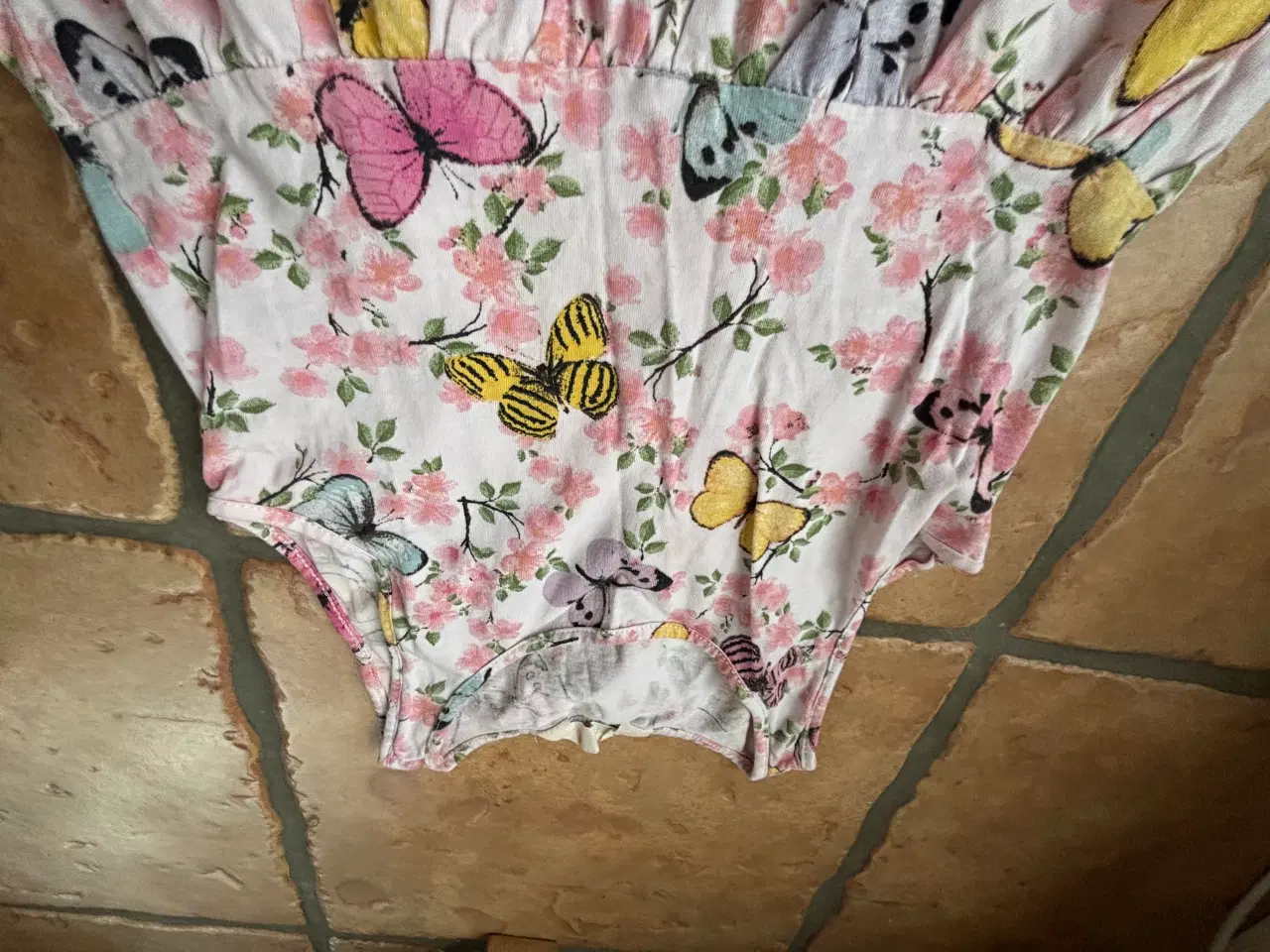 Billede 2 - H&M kjole pige str. 134 multifarvet bomuld