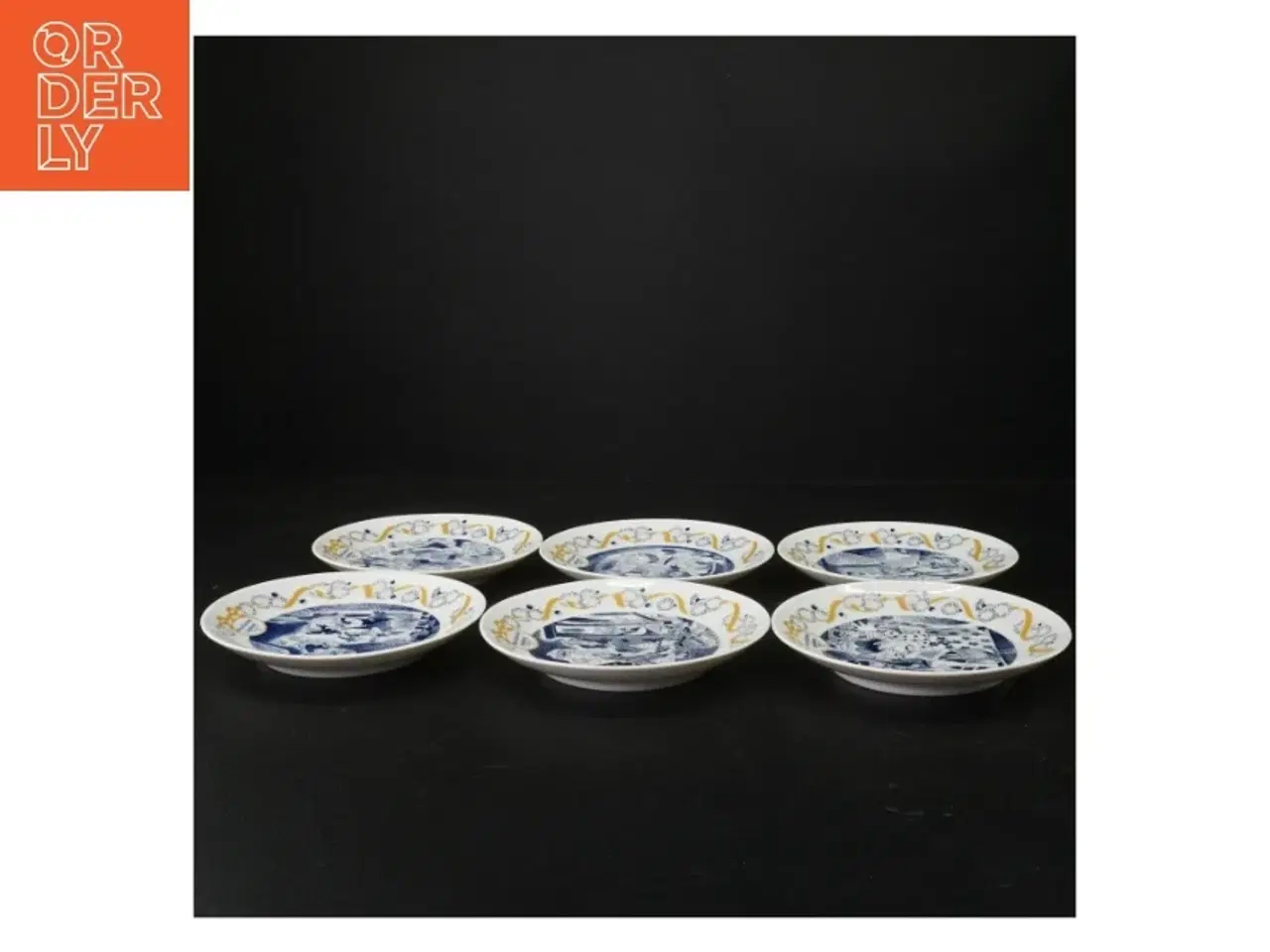 Billede 2 - H.C. Andersen eventyrtallerkener fra Lise Porcelain (str. Ø 13,5 cm)
