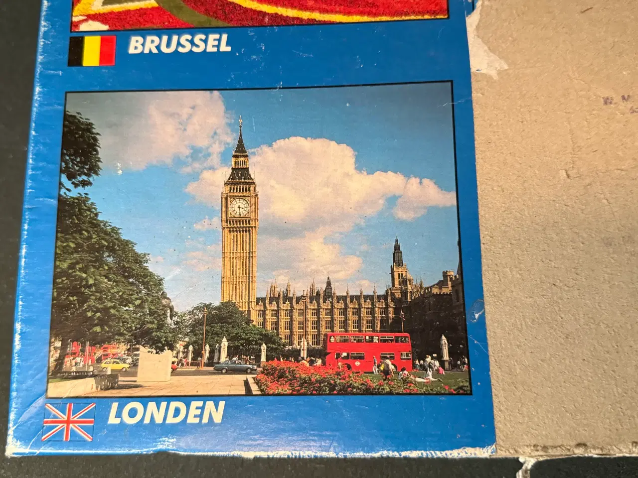 Billede 4 - Retro puslespil med europæiske storbyer