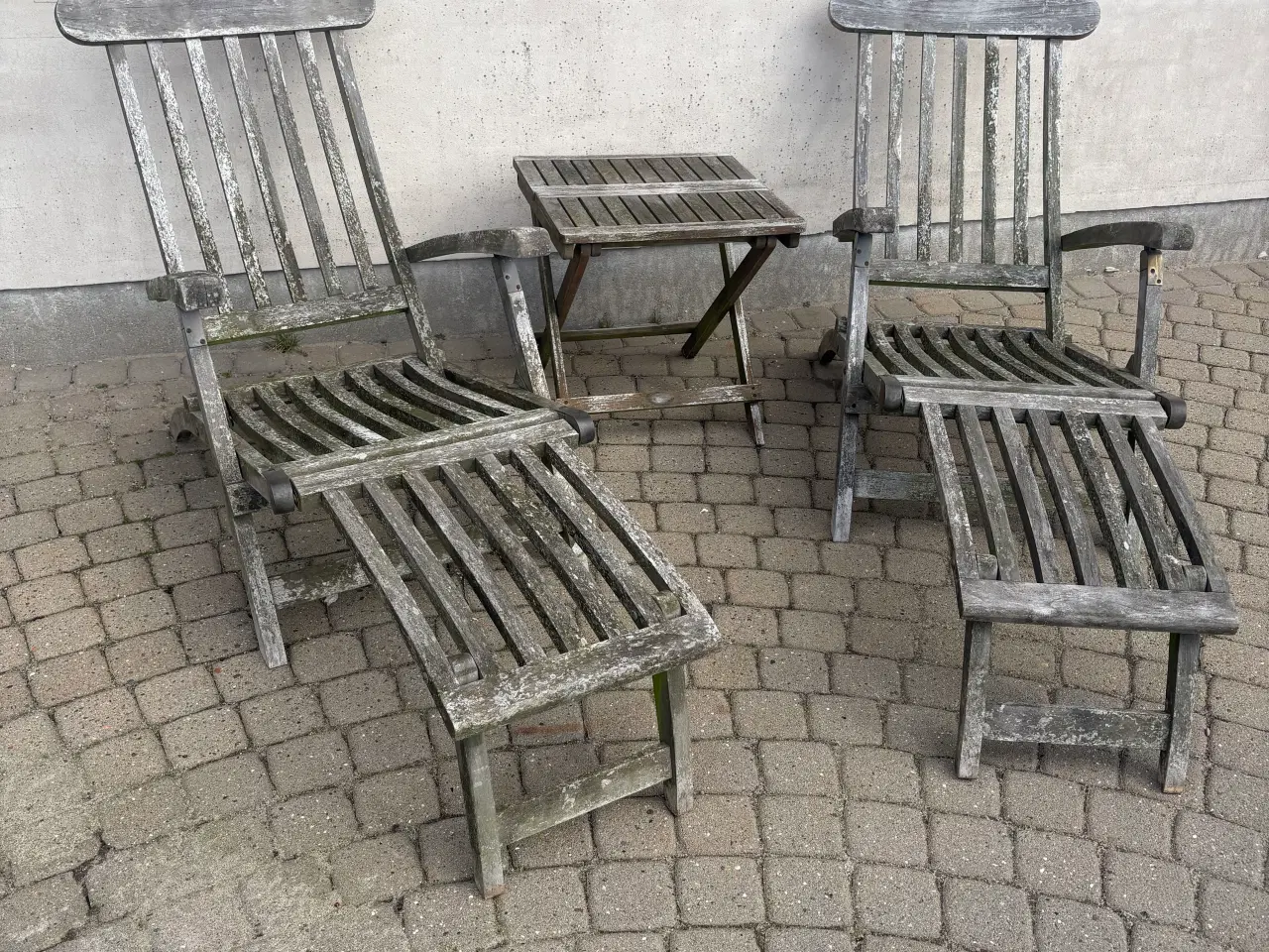 Billede 1 - Dækstol 2 stk.