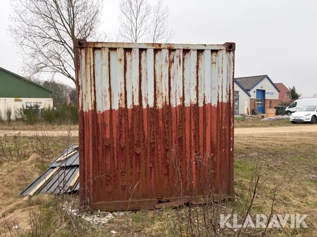 Billede 4 - Container 20 fods med Velux vinduer medfølger