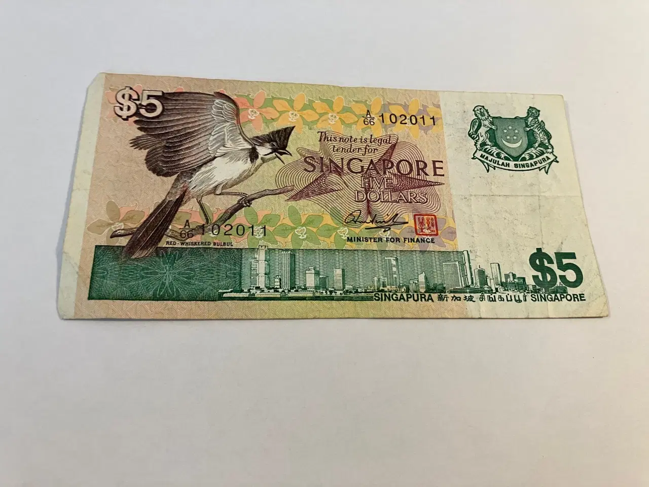 Billede 1 - 5 Dollar Singapore