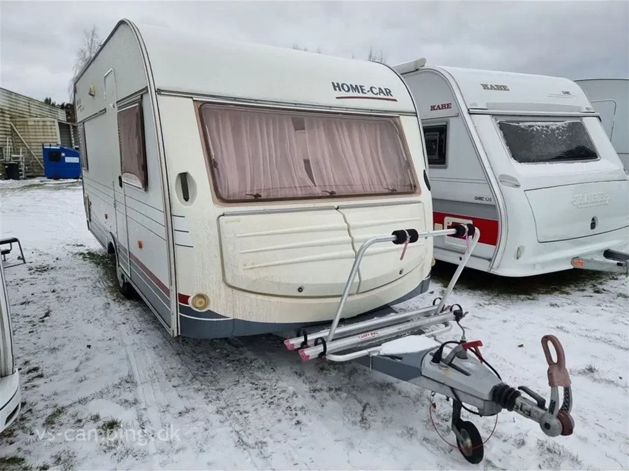 Billede 1 - 2005 - Home-Car Racer Spirit 45 VELHOLDT CAMPINGVOGN TIL SMÅ PENGE MED RUNDSIDDEGRUPPE OG FRANSK SENG.
