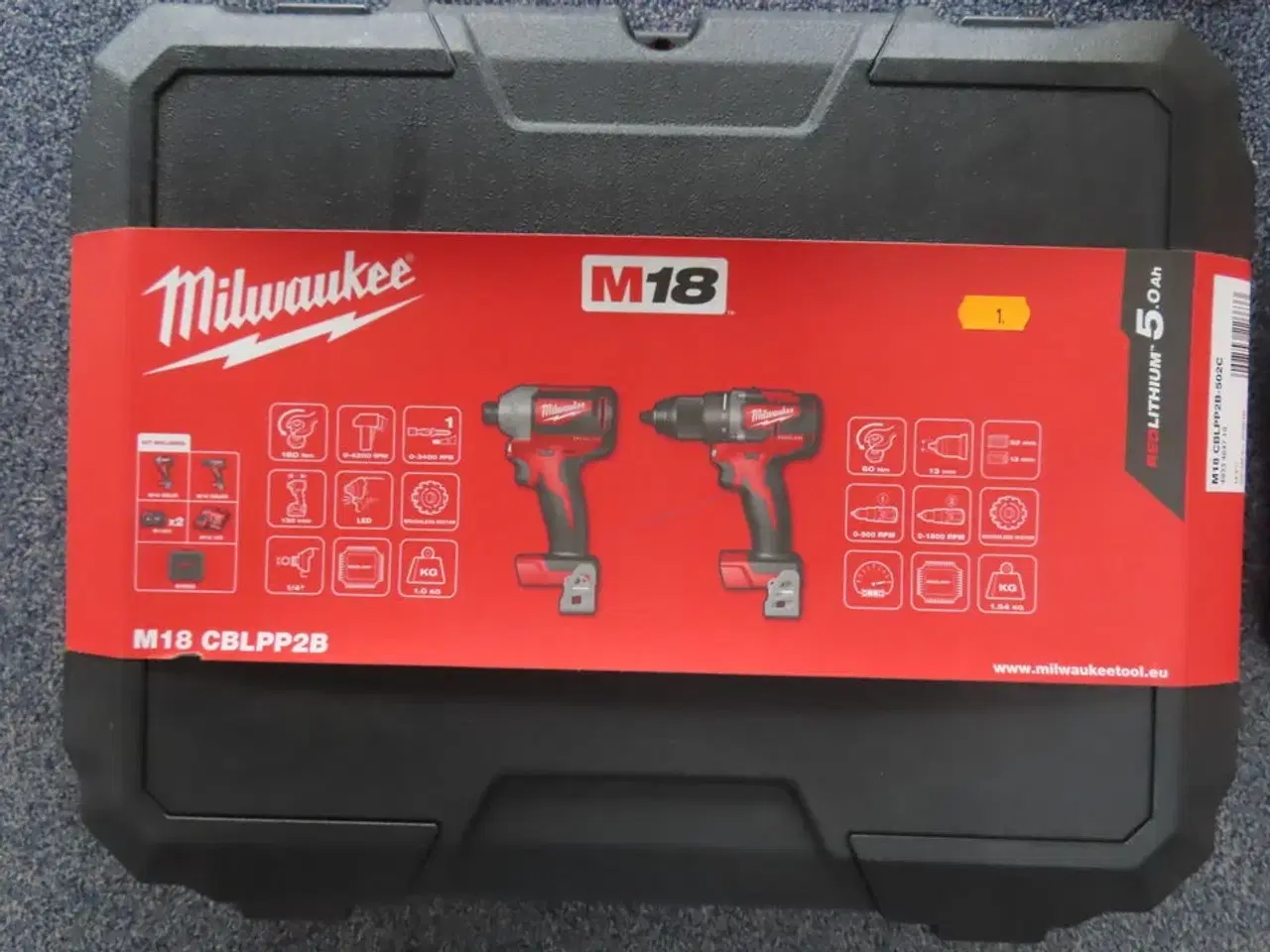 Billede 1 - Maskinsæt M18 - MILWAUKEE M18 CBLPP2B