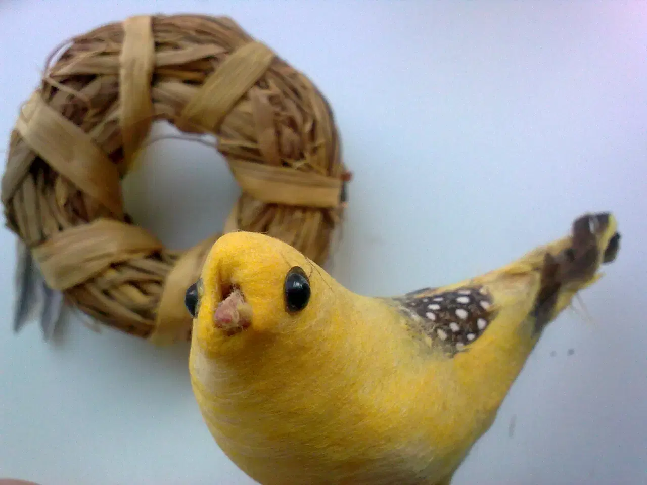 Billede 7 - Hønemor med barnevogn og kyllinger i FIGUR GUL