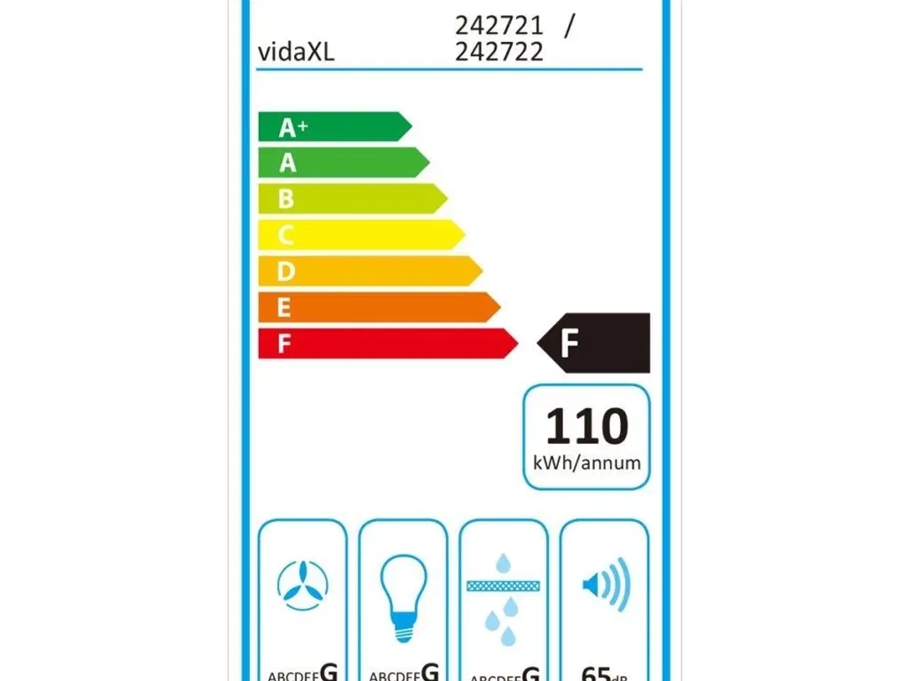 Billede 10 - Emhætte med touch-display 900 mm sort