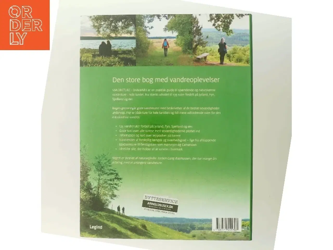 Billede 3 - Den store bog om vandreture i Danmark af Torben Gang Rasmussen (Bog)