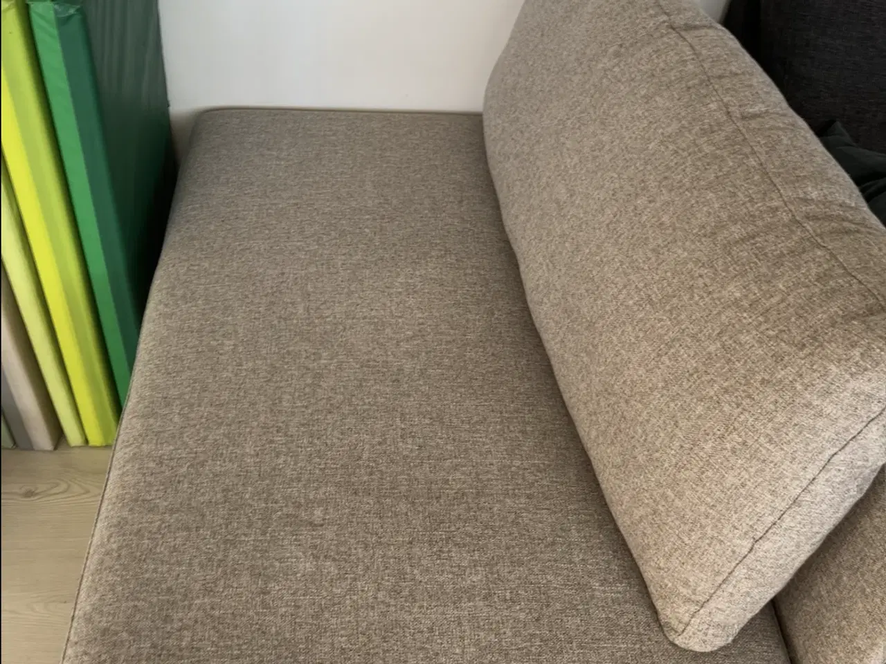 Billede 1 - Sovesofa OLSTRUP 1.5-pers. gråt stof 