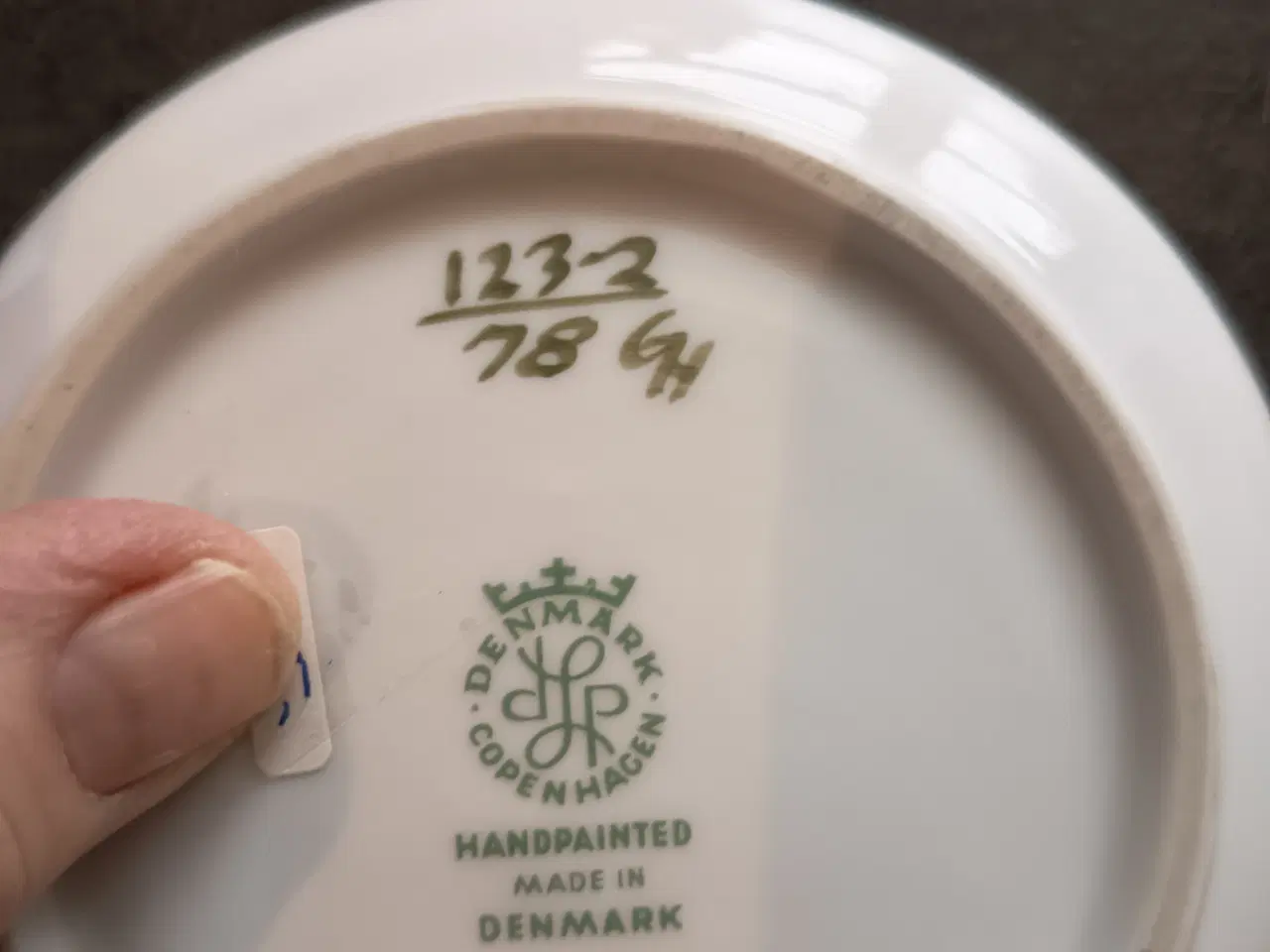 Billede 4 - Lille Lyngby tallerken nr. 1232 fra 1978