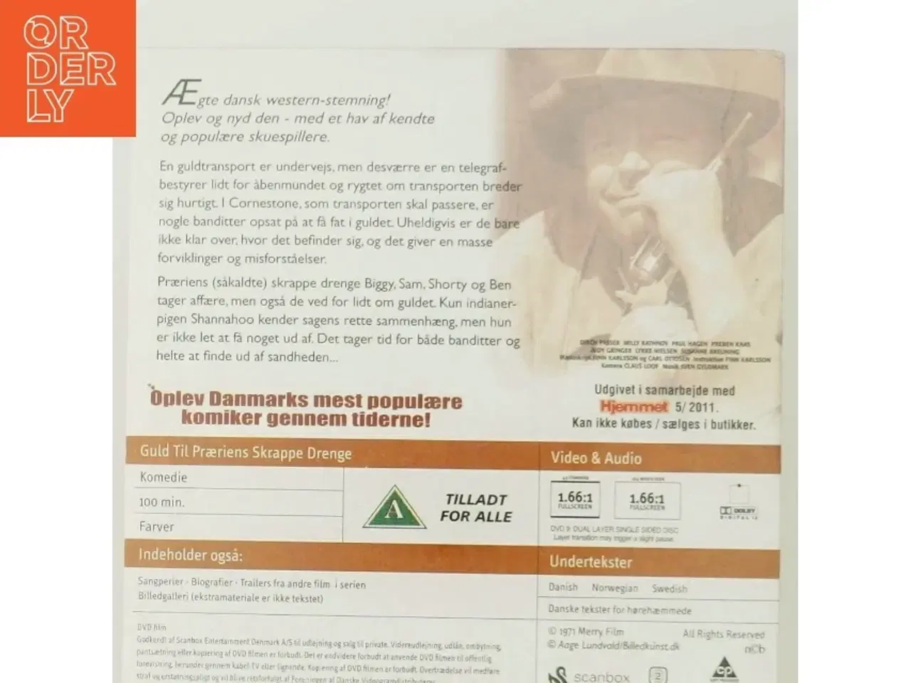 Billede 3 - DVD: GULD til præriens skrappe drenge