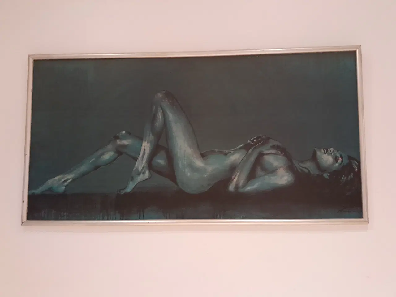 Billede 1 - Maleri: 'Erotisk kvinde'