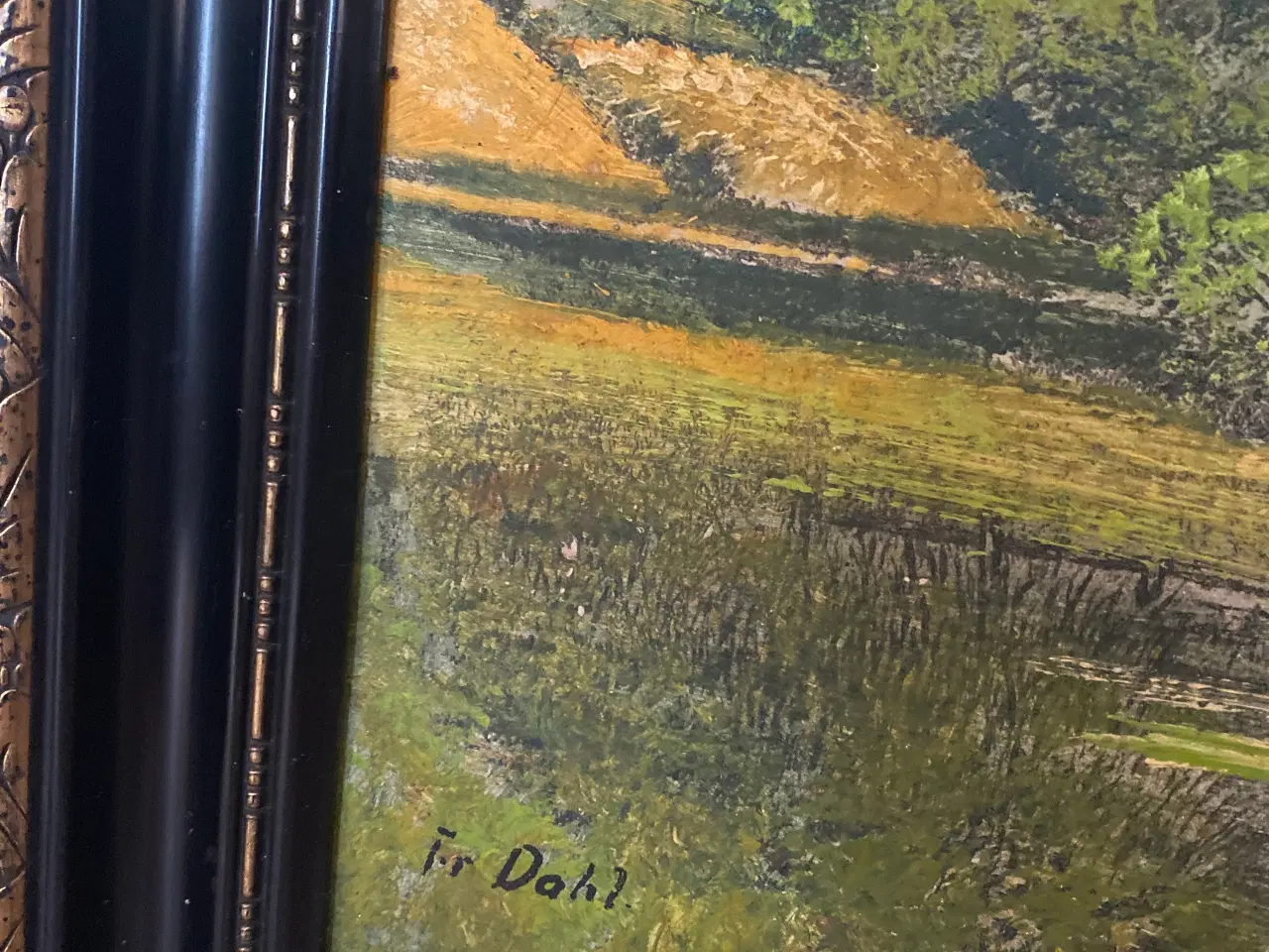 Billede 3 - Fr. Dahl landskabsmaleri 